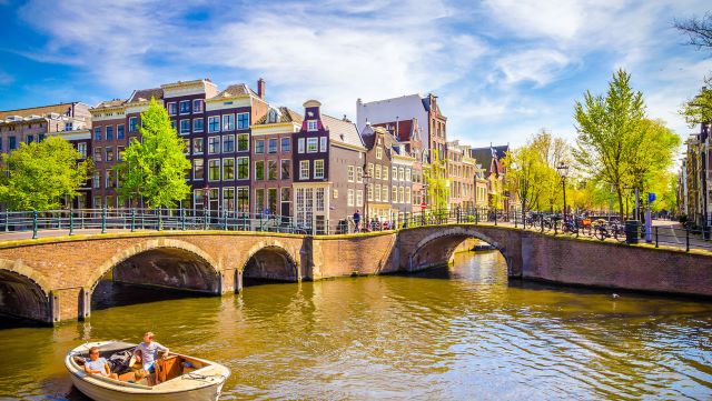 Canal in the Netherlands